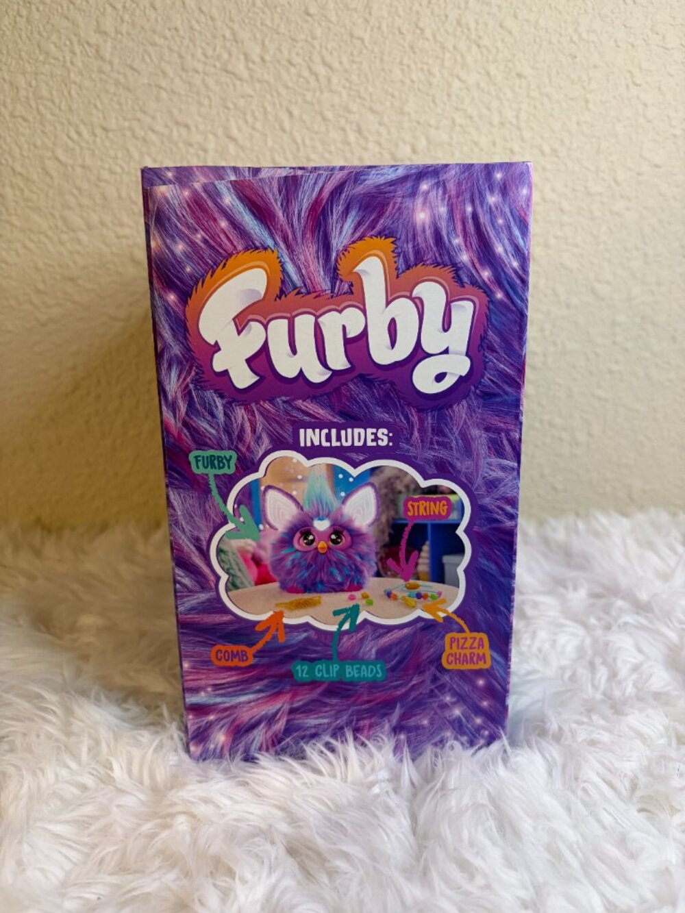 Hasbro Purple Furby Interactive Plush Toy NIB w 15 Accessories - Picture 3 of 7